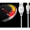 Dudao USB / Lightning kábel 2.4A 1m biely (L4L 1m biely)