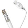 Dudao USB / Lightning kábel 2.4A 1m biely (L4L 1m biely)