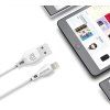 Dudao USB / Lightning kábel 2.4A 1m biely (L4L 1m biely)
