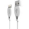 Dudao USB / Lightning kábel 2.4A 1m biely (L4L 1m biely)