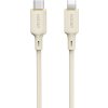Kabel Dudao L7SCL USB-C - Lightning 30W 2m - béžový