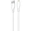 Dudao USB / Lightning kábel 3A 1m biely (L2L 1m biely)