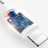 Kábel Dudao L2L USB-A / Lightning 3A 2m - biely