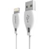 Kabel Dudao USB / Lightning 2,4A 1m bílý (L4L 1m bílý)