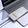 Dudao L25X USB-C - Lightning kabel 1m 30W s měkkým silikonovým opletením - černý