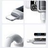 Kábel Joyroom S-A55 StarFlight 3A USB-A - Lightning 1,2m - biely