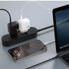 Dudao A28C 45W GaN nástenná nabíjačka + USB-C kábel - Čierna