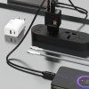 Dudao A27MaxCEU PD QC 35W USB-A USB-C nástenná nabíjačka s káblom USB-C - biela
