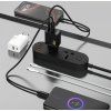 Dudao A27TEU PD 30W GaN USB-A USB-C nástenná nabíjačka - čierna