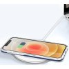 Průhledný gelový kryt 3 v 1 pro iPhone 12 s modrým rámečkem