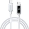 Kabel Joyroom S-A55 StarFlight 100W USB-C - USB-C 1,2 m - bílý