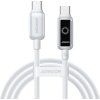 Kábel Joyroom S-A55 StarFlight 100W USB-C - USB-C 1,2m - biały