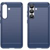 Karbonový kryt pro Samsung Galaxy S25 - modrý