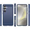 Karbónový kryt pre Samsung Galaxy S25 – modrý