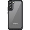 Puzdro Outer Space pre Samsung Galaxy S23+ s flexibilným rámom, čierne
