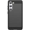 Silikónový kryt Carbon Case pre Samsung Galaxy S23+, čierny
