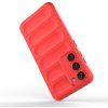 Flexibilný pancierový kryt Magic Shield pre Samsung Galaxy S23+, červený