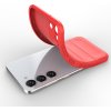 Flexibilní pancéřovaný kryt Magic Shield pro Samsung Galaxy S23+, červený