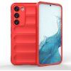 Flexibilný pancierový kryt Magic Shield pre Samsung Galaxy S23+, červený