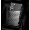 Silikónové ochranné puzdro Thunder Case pre Samsung Galaxy S23+, čierne