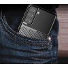 Silikónové ochranné puzdro Thunder Case pre Samsung Galaxy S23+, čierne