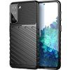 Silikónové ochranné puzdro Thunder Case pre Samsung Galaxy S23+, čierne