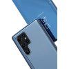Kryt Clear View pro Samsung S24 Ultra s klopou - modrý