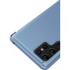 Kryt Clear View pro Samsung S24 Ultra s klopou - modrý