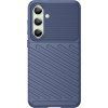 Silikónový ochranný kryt Thunder pre Samsung Galaxy S24 FE - modrý