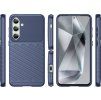 Silikónový ochranný kryt Thunder pre Samsung Galaxy S24 FE - modrý