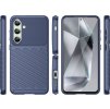 Silikonový ochranný kryt Thunder pro Samsung Galaxy S24 FE - modrý