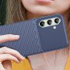 Silikónový ochranný kryt Thunder pre Samsung Galaxy S24 FE - modrý