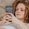 Karbónový kryt pre Samsung Galaxy S24 FE - čierny