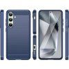 Karbónový kryt pre Samsung Galaxy S24 FE - modrý