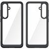 Puzdro Outer Space s gélovým rámom pre Samsung Galaxy S24 FE – čierne