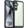 Puzdro Outer Space s gélovým rámom pre Samsung Galaxy S24 FE – čierne
