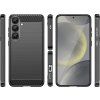 Karbónový kryt pre Samsung Galaxy S25+ – čierny