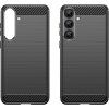 Karbónový kryt pre Samsung Galaxy S25+ – čierny