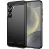 Karbónový kryt pre Samsung Galaxy S25+ – čierny