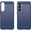 Karbonový kryt pro Samsung Galaxy S25+ - modrý