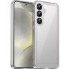 Puzdro Outer Space s gélovým rámom pre Samsung Galaxy S25+ – priehľadné