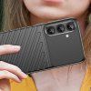 Silikónový pancierový kryt Thunder pre Samsung Galaxy S25+ – čierny