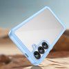 Puzdro Outer Space pre Samsung Galaxy A36 s flexibilným rámom – modré