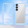 Puzdro Outer Space pre Samsung Galaxy A36 s flexibilným rámom – modré