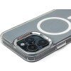 Trblietavý kryt s MagSafe pre Samsung Galaxy A36 5G - biely