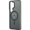 Pouzdro Guess IML Gradient Triangle MagSafe pro Samsung Galaxy S26 Ultra černé
