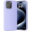 Silikonový kryt Vention KUFV0-40 pro iPhone 15 Pro Max (fialový)
