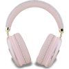 Guess PU Leather 4G Triangle Logo Bezdrôtové Slúchadlá Pink