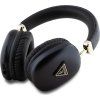 Guess PU Leather 4G Triangle Logo Bezdrôtové Slúchadlá Black