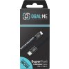 OBAL:ME Super Fast USB-C/USB-C Pletený kabel 100W 1m Black